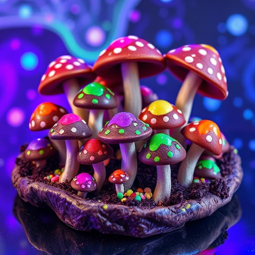 Psilocybin Magic Mushroom Chocolates Display