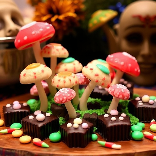 Psilocybin Magic Mushroom Chocolates Display