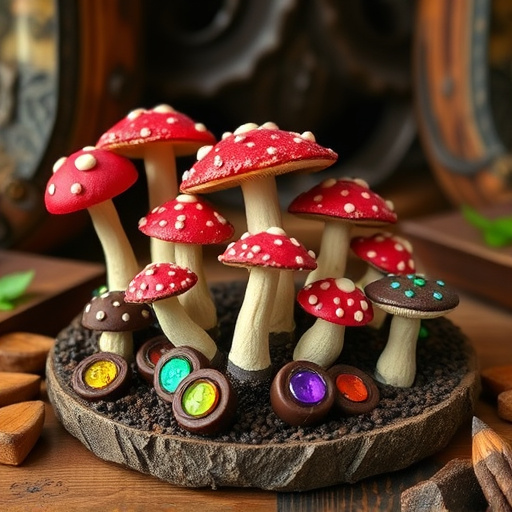 Psilocybin Magic Mushroom Chocolates Display