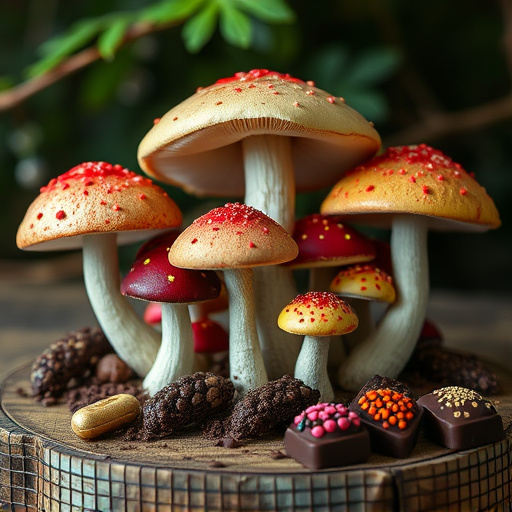 Psilocybin Magic Mushroom Chocolates Display
