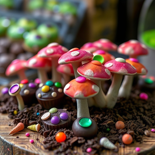 Psilocybin Magic Mushroom Chocolates Display