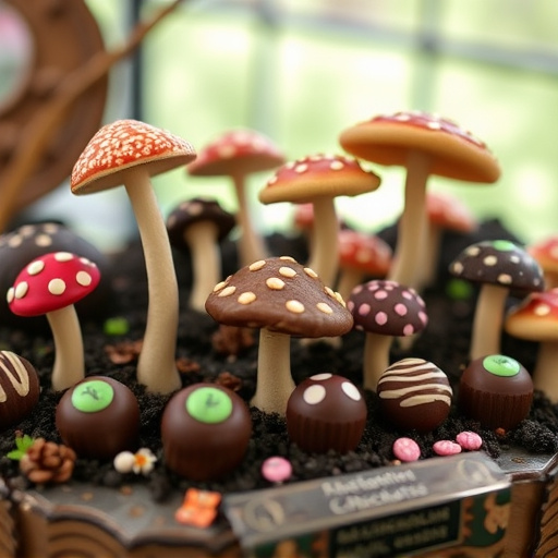 Psilocybin Magic Mushroom Chocolates Display