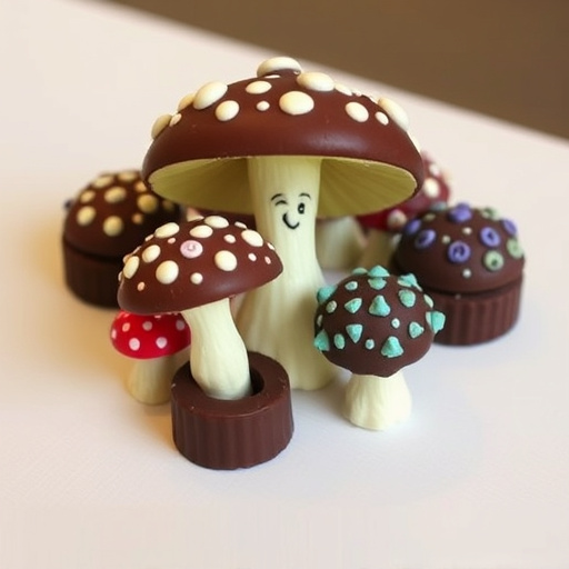 Psilocybin Magic Mushroom Chocolates Display