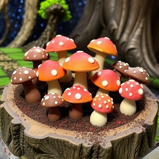 Psilocybin Magic Mushroom Chocolates Display