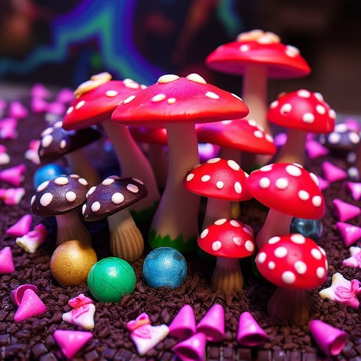 Psilocybin Magic Mushroom Chocolates Display