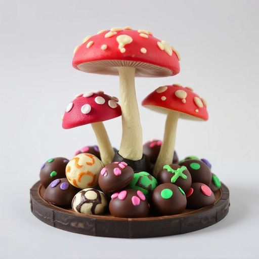 Psilocybin Magic Mushroom Chocolates Display