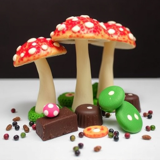 Psilocybin Magic Mushroom Chocolates Display