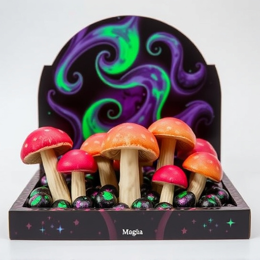 Psilocybin Magic Mushroom Chocolates Display