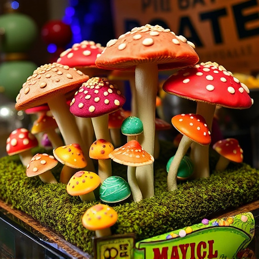 Psilocybin Magic Mushroom Chocolates Display