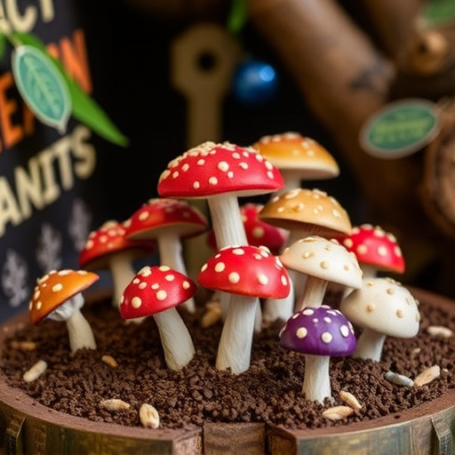 Psilocybin Magic Mushroom Chocolates Display