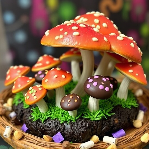 Psilocybin Magic Mushroom Chocolates Display