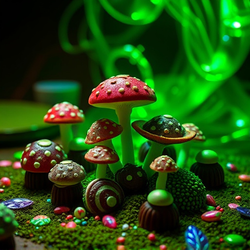Psilocybin Magic Mushroom Chocolates Display