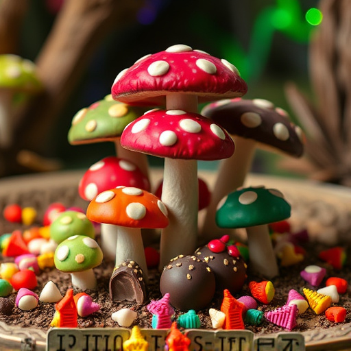 Psilocybin Magic Mushroom Chocolates Display