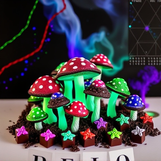 Psilocybin Magic Mushroom Chocolates Display