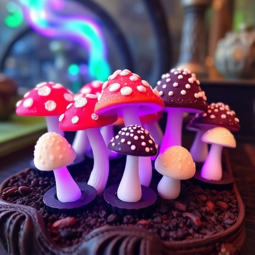 Psilocybin Magic Mushroom Chocolates Display