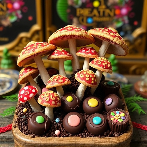 Psilocybin Magic Mushroom Chocolates Display