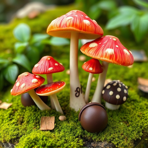 Psilocybin Magic Mushroom Chocolates Display