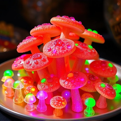 Psilocybin Magic Mushroom Gummies Display