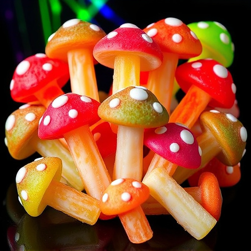 Psilocybin Magic Mushroom Gummies Display