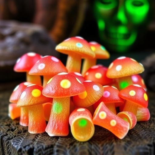 Psilocybin Magic Mushroom Gummies Display