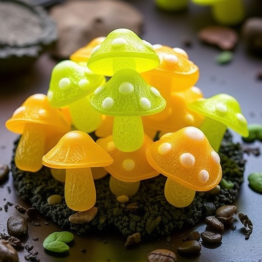 Psilocybin Magic Mushroom Gummies Display