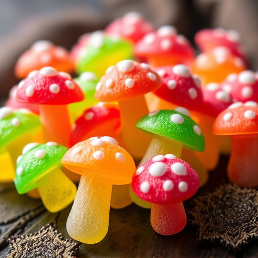 Psilocybin Magic Mushroom Gummies Display