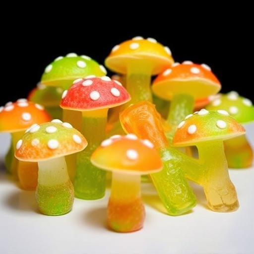 Psilocybin Magic Mushroom Gummies Display