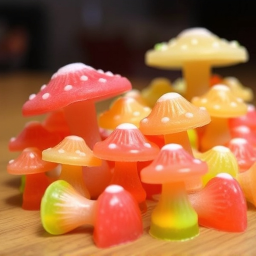 Psilocybin Magic Mushroom Gummies Display
