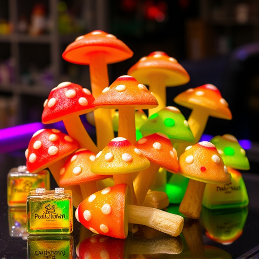 Psilocybin Magic Mushroom Gummies Display