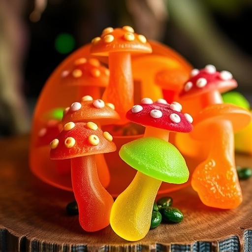 Psilocybin Magic Mushroom Gummies Display