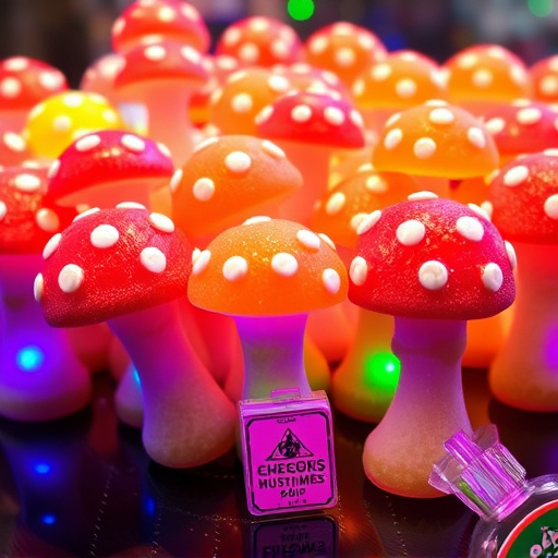 Psilocybin Magic Mushroom Gummies Display