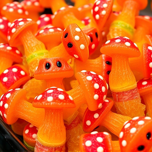 Psilocybin Magic Mushroom Gummies Display