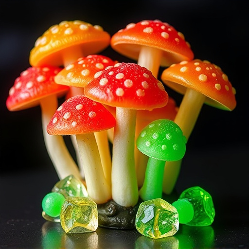 Psilocybin Magic Mushroom Gummies Display