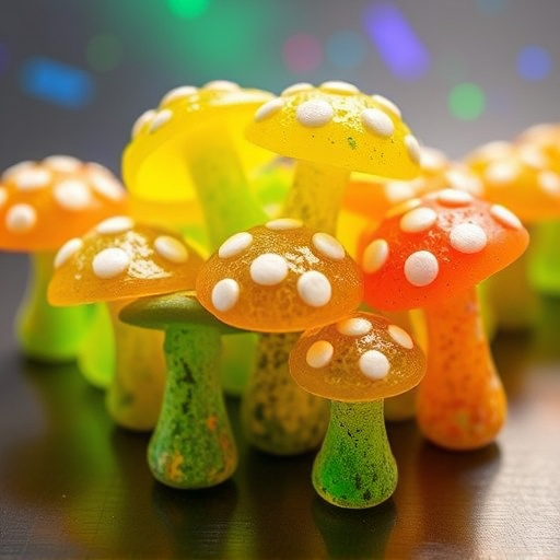 Psilocybin Magic Mushroom Gummies Display