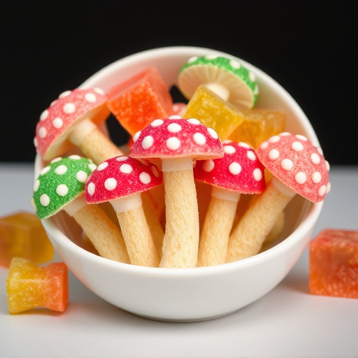 Psilocybin Magic Mushroom Gummies Display