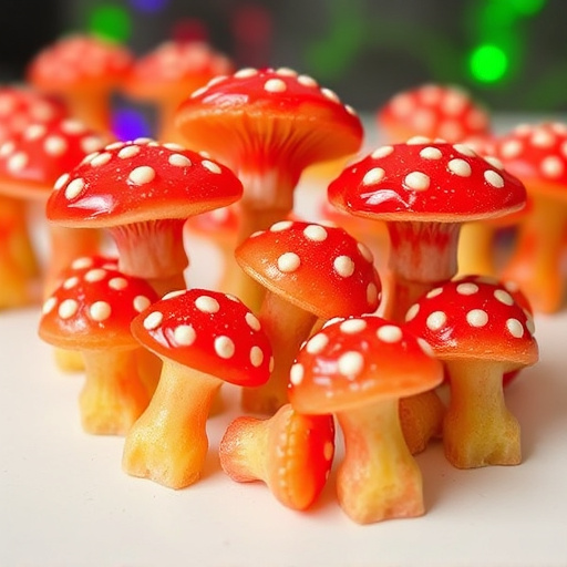 Psilocybin Magic Mushroom Gummies Display