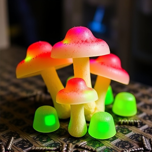 Psilocybin Magic Mushroom Gummies Display