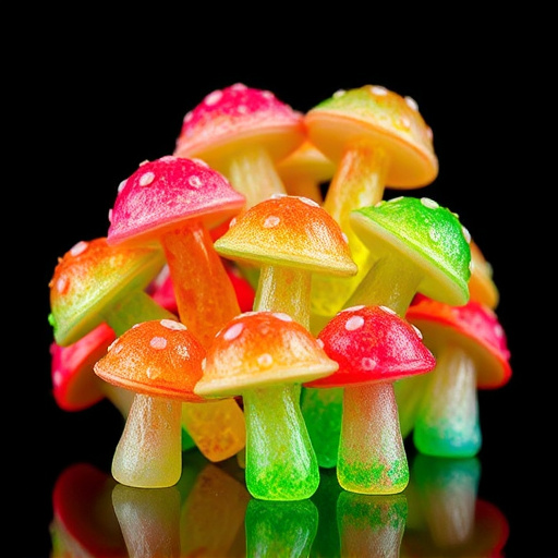 Psilocybin Magic Mushroom Gummies Display