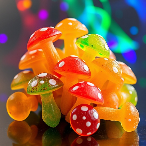 Psilocybin Magic Mushroom Gummies Display