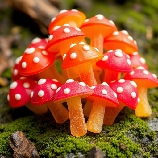 Psilocybin Magic Mushroom Gummies Display