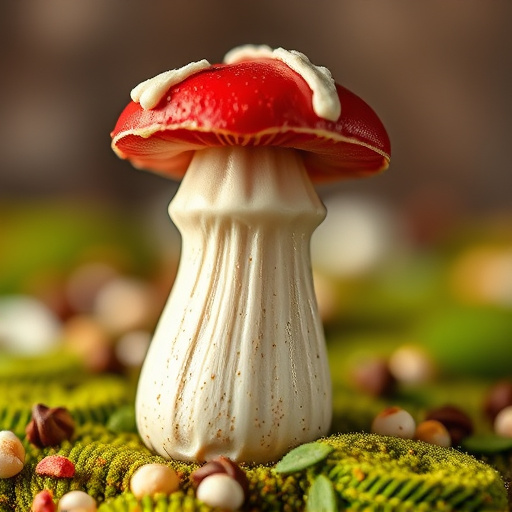 Stacked Magic Mushroom Chocolates Macro