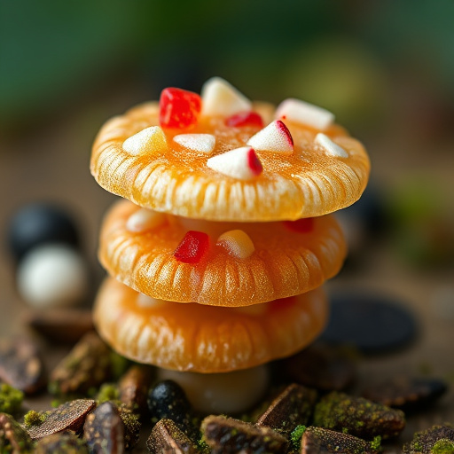 Stacked Magic Mushroom Gummies Macro