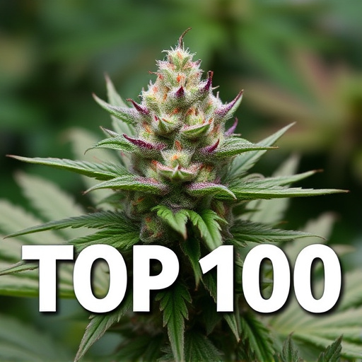 top 100 cannabis strains