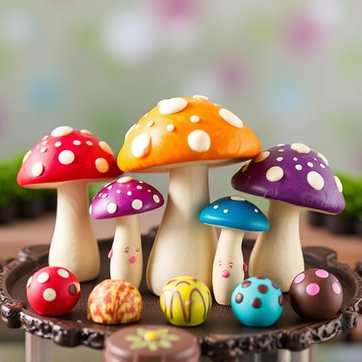 Vibrant Magic Mushroom Chocolates Collection