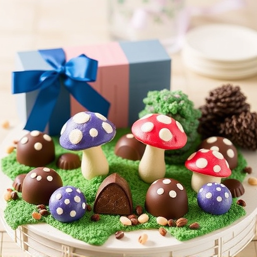 Vibrant Magic Mushroom Chocolates Collection