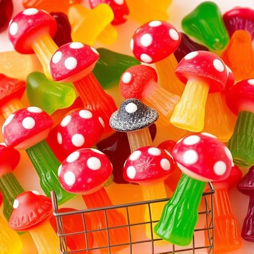 Vibrant Magic Mushroom Gummies Collection