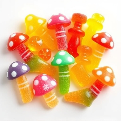 Vibrant Magic Mushroom Gummies Collection