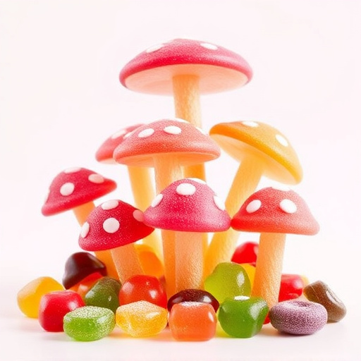 Vibrant Magic Mushroom Gummies Collection