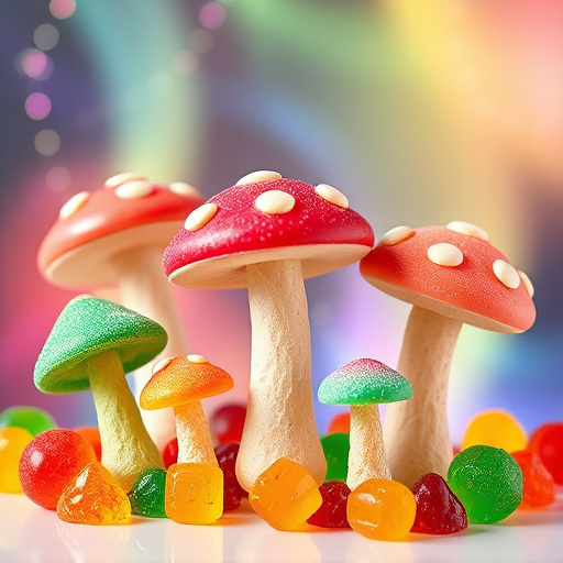 Vibrant Magic Mushroom Gummies Collection