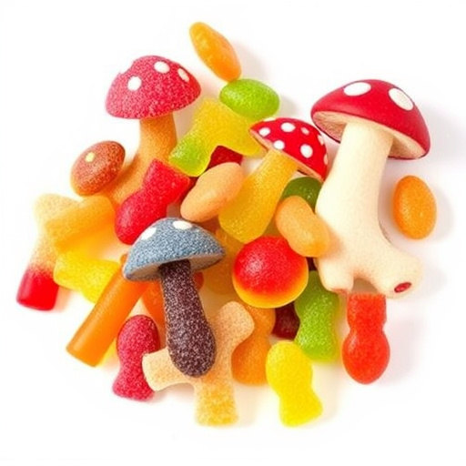 Vibrant Magic Mushroom Gummies Collection